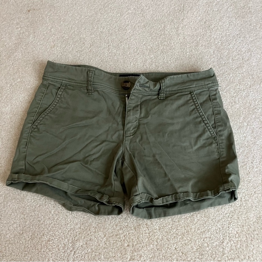 American Eagle Olive Green Women's Shorts